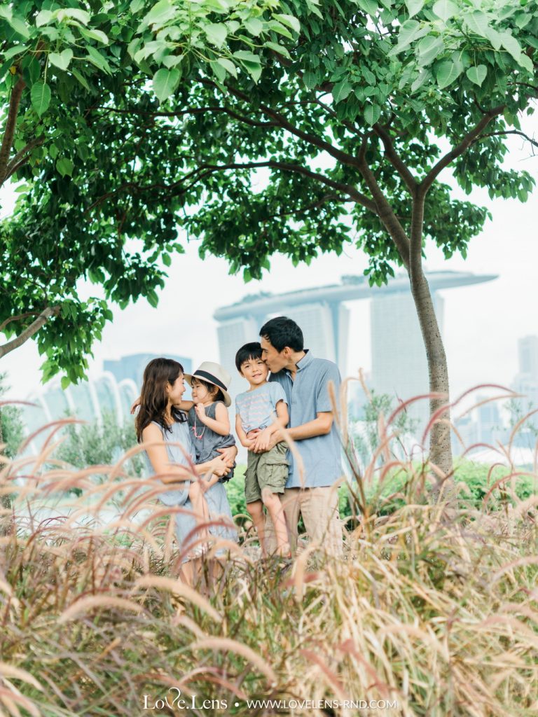 Yuko Kuroda Family in Singapore