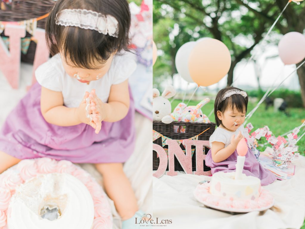 baby cake smash