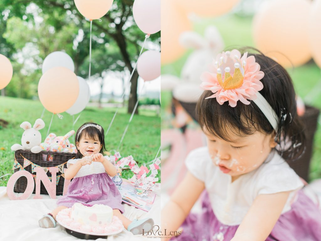 baby cake smash