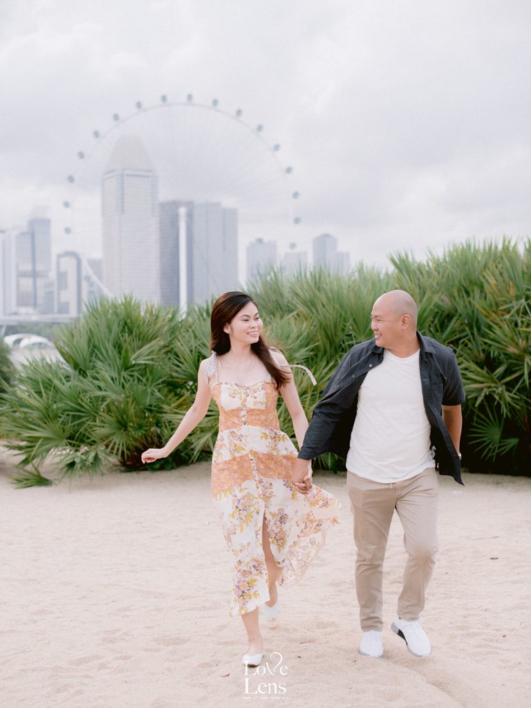 Singapore Photographer Couple Prenup Photosession — ONE STEP CLOSER — LoveLens travel photography — LoveLens