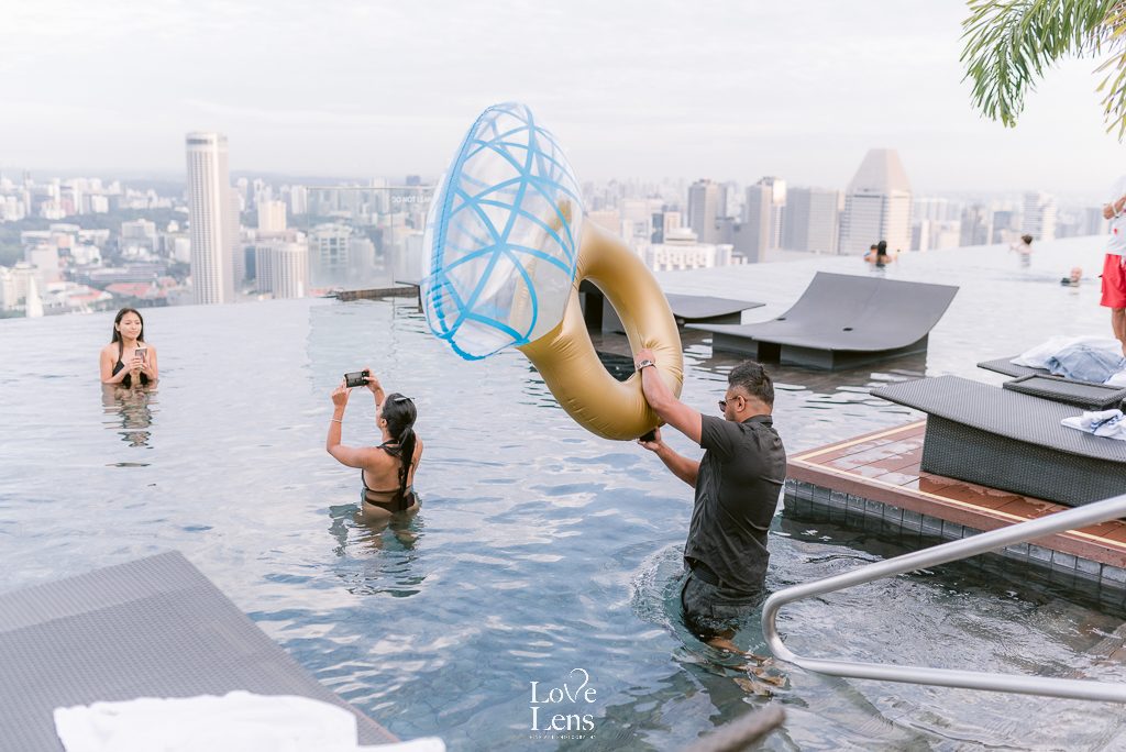 marina bay sands infinity pool