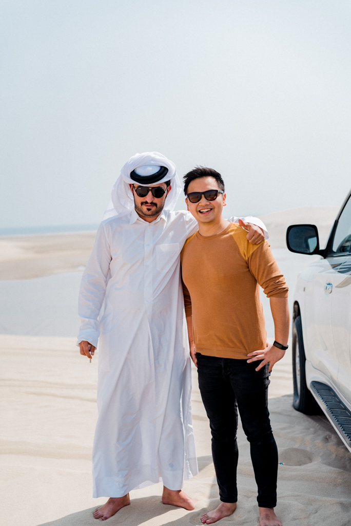 Doha Sealine Beach Katara Village Sand Dunes Doha Qatar — LoveLens fine art photography Singapore — LoveLens