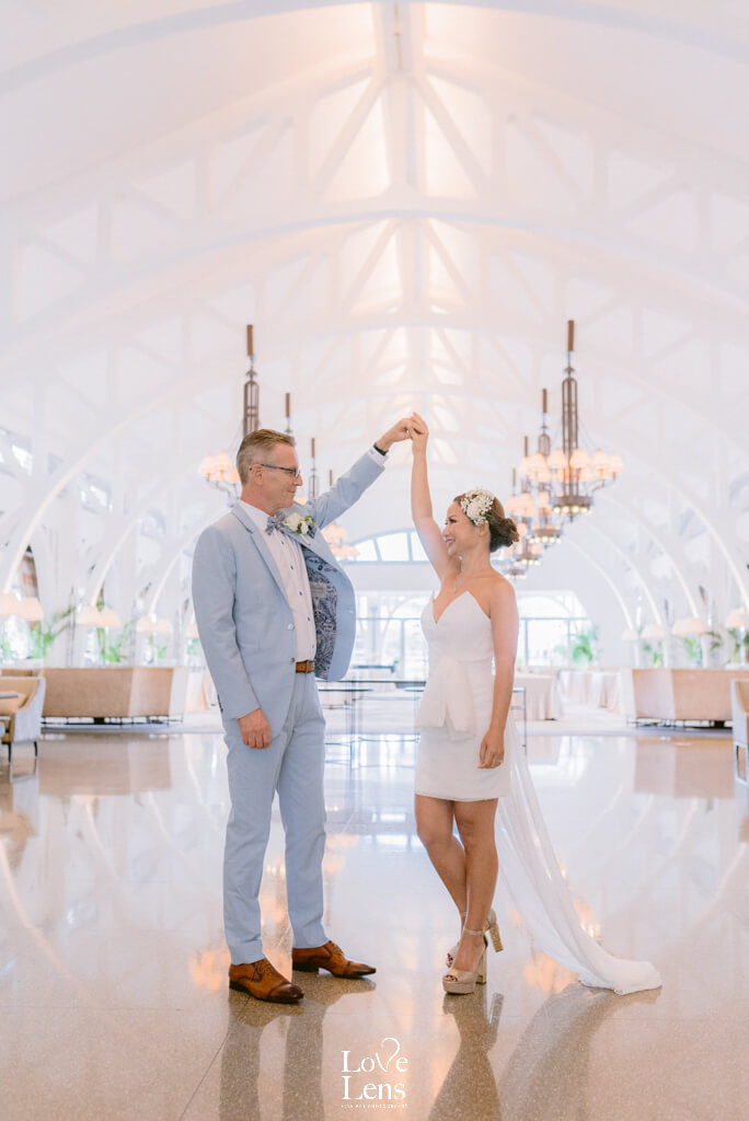 wedding at one fullerton hotel