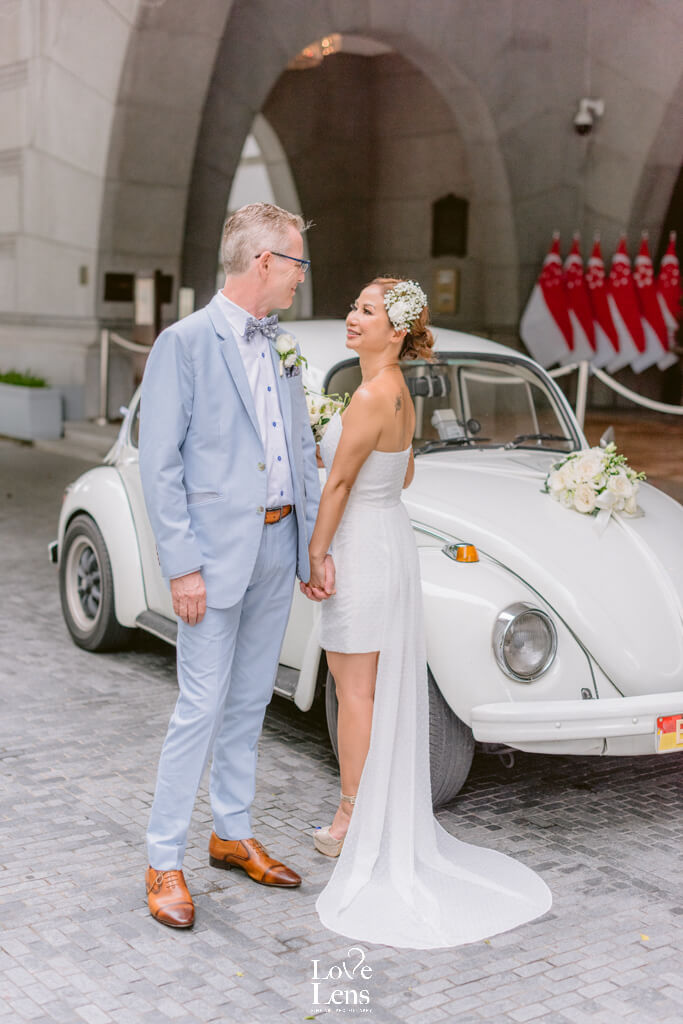 wedding at one fullerton hotel