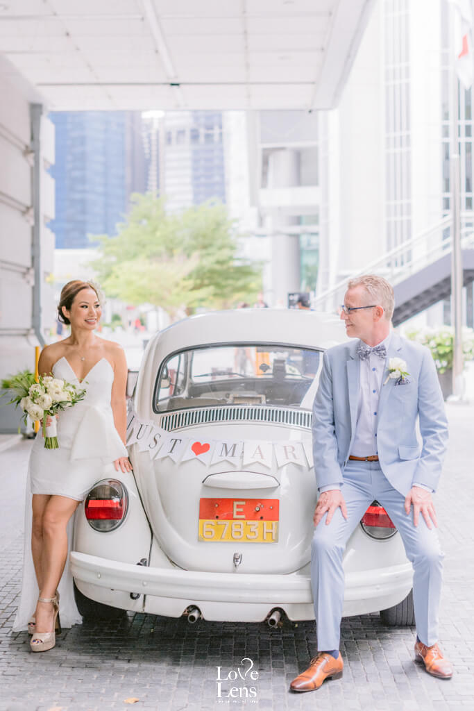 wedding at one fullerton hotel