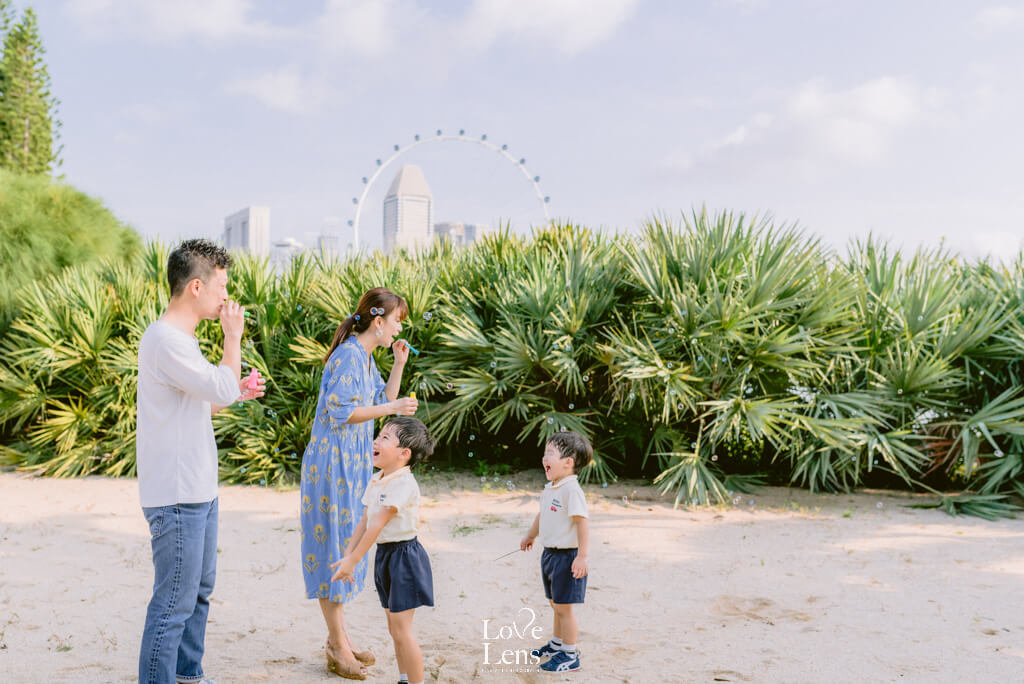 family fun day at garden singapore