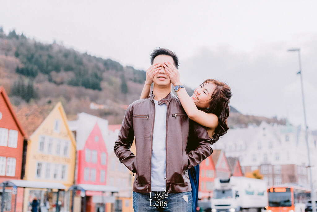 overseas prewedding photo shoot at bergen
