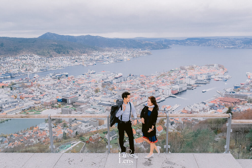 overseas prewedding photo shoot at bergen