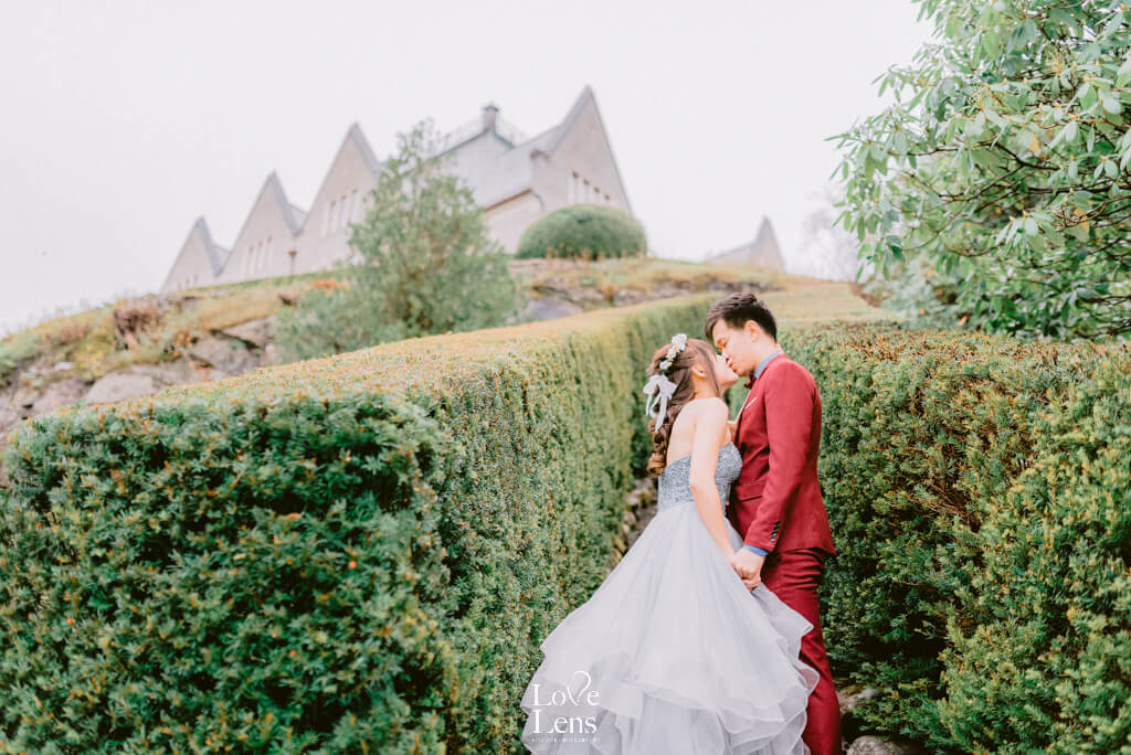 overseas prewedding photo shoot at norway