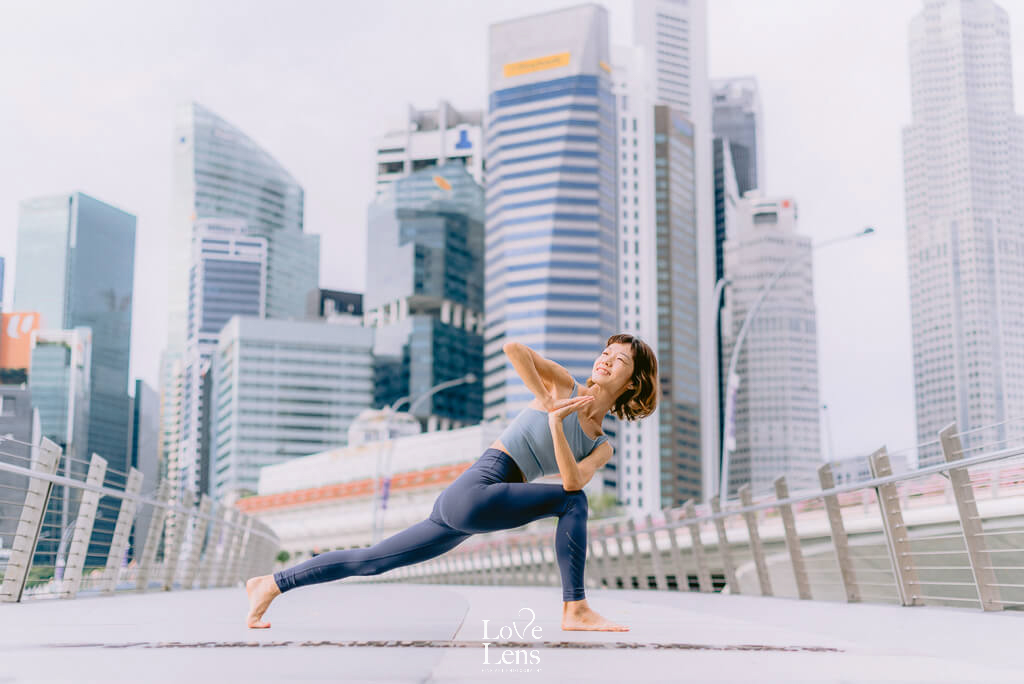 yoga in central business district singapore