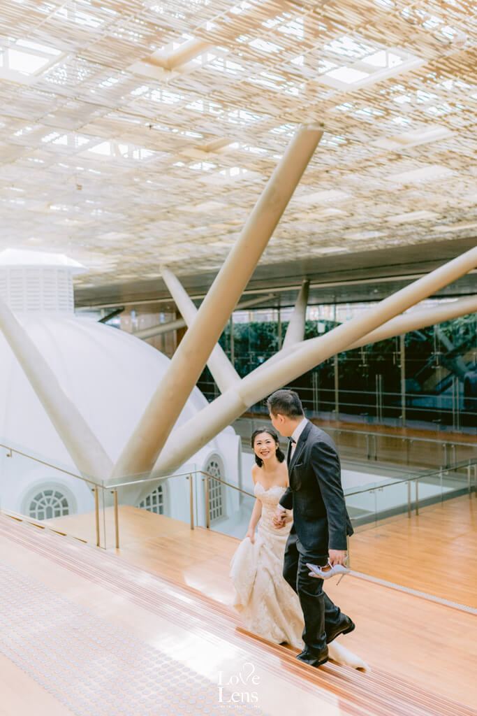 photoshoot in national gallery singapore