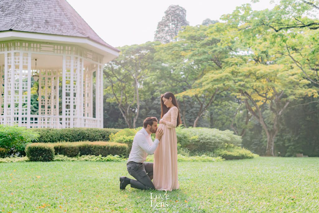 photoshoot at singapore botanic gardens