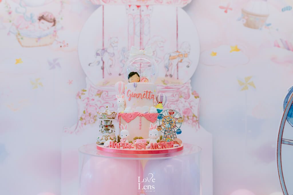 1 month baby celebration photography