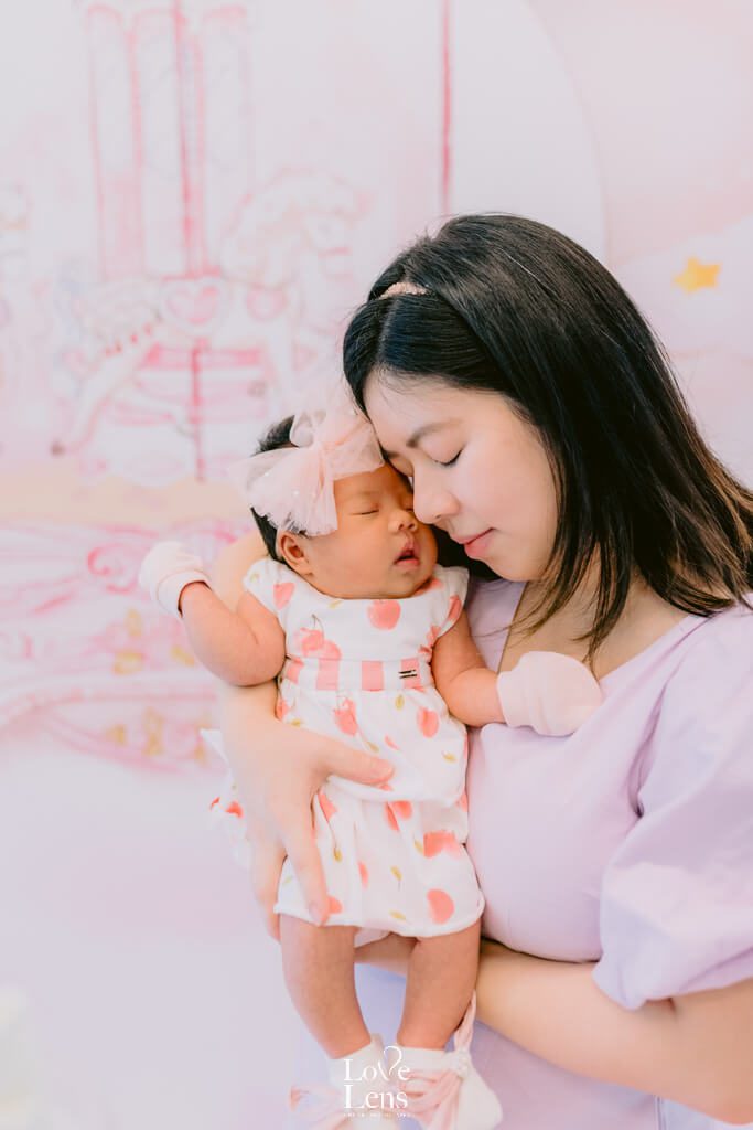1 month baby celebration photography