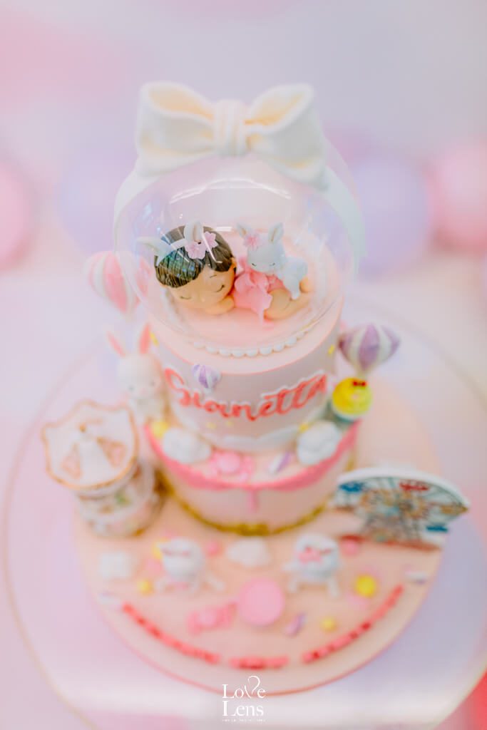 1 month baby celebration photography