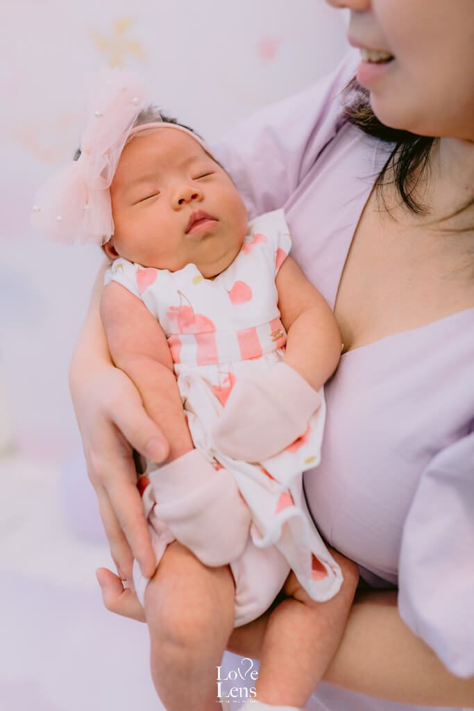 1 month baby celebration photography