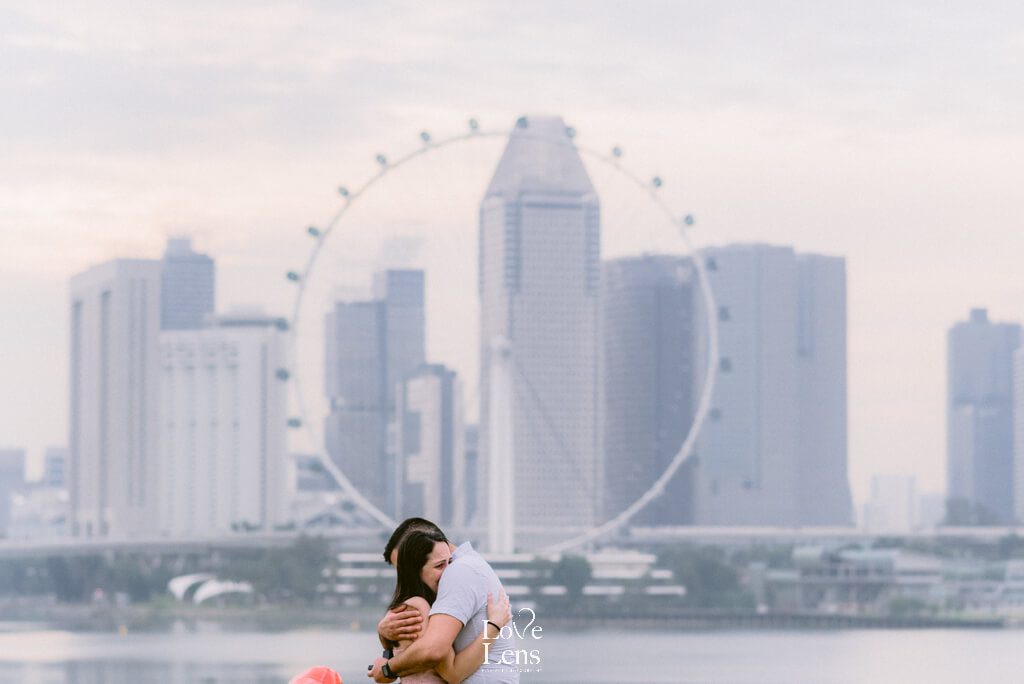 proposal in singapore flyer