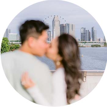 proposal in marina barrage