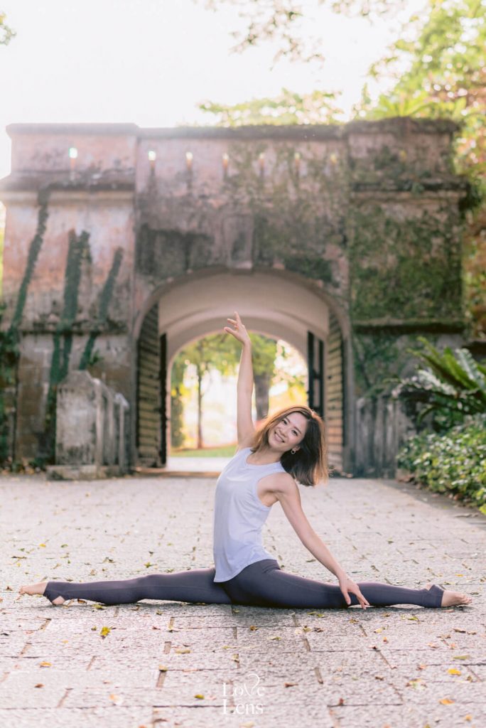 Singapore yoga photographer - lovelens fine art photography