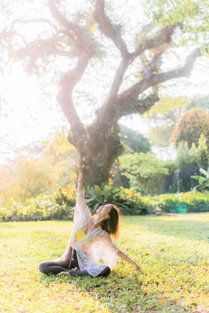 Singapore yoga photographer - lovelens fine art photography