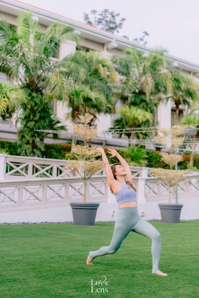 Singapore yoga photoshoot - lovelens fine art photography