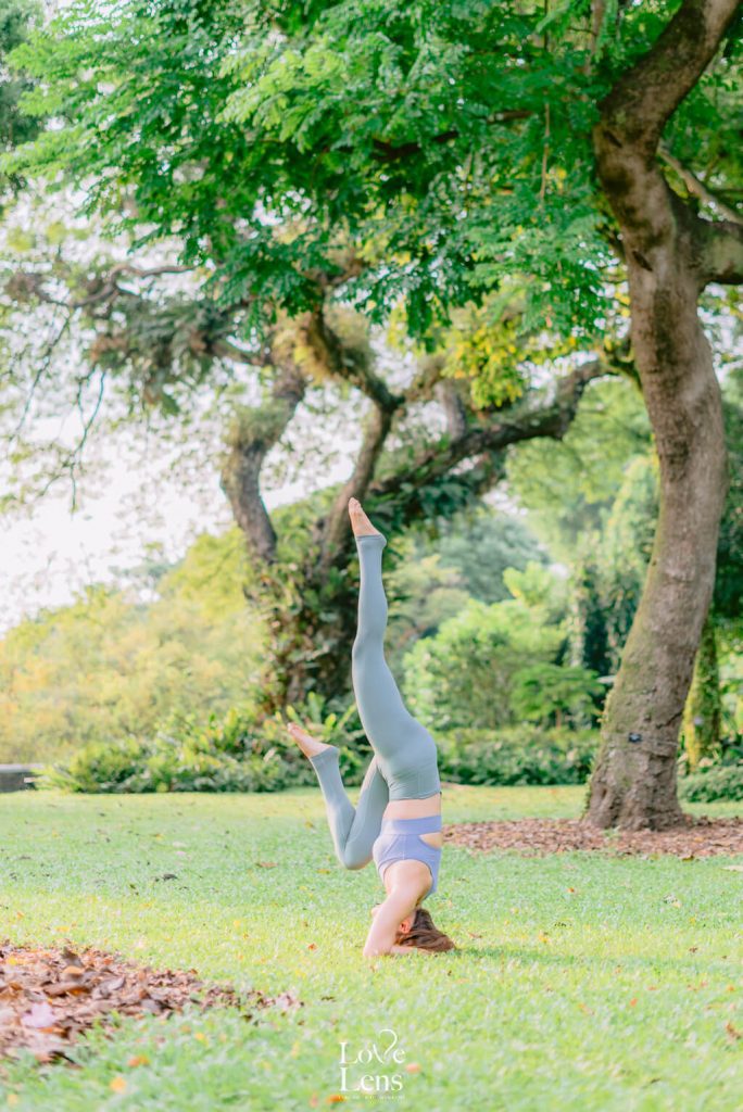 Singapore yoga photoshoot - lovelens fine art photography